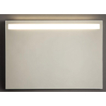 Adema Squared 2.0 badkamerspiegel - 100x70cm - incl. bovenverlichting - LED - sensor schakelaar SW647633