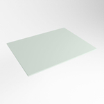Mondiaz TOP 46 Topblad - 40x46x0.9cm - geschikt voor afdekplaat - Solid surface - Greey SW1020451