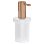 GROHE Essentials zeepdispenser glas zonder houder brushed warm sunset SW98939