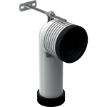 Geberit Aansluitset Voor Staand Closet Wit SW94639