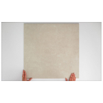 Kerabo wand- en vloertegel - 60x60cm - 9mm - Vierkant - gerectificeerd - Betonlook - Beige mat SW419826