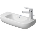 Duravit D Code fontein 50x22cm inclusief kraangat rechts wit 0315107