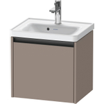 Duravit Ketho 2 wastafelonderbouwkast met 1 lade 48.4x37.5x44cm met greep antraciet basalt mat SW772207