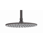 Crosswater Union Douchekop - 25cm - rond - brushed black chrome (gunmetal) SW968283