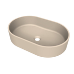 Arcqua Case waskom - ovaal - 55x36cm - mat zand SW1209151