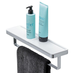 Geesa Frame Handdoekrek met planchet 42cm Wit / Chroom SW334357