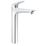 GROHE Wave New waterbesparende wastafelkraan XL size met push open garnituur chroom SW76397