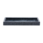 Wellmark Marble tray schaal 30x13cm Marmer Antraciet SW798073