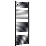 Wiesbaden Elara sierradiator 181.7x60cm midden/onder aansluiting mat zwart SW106889