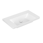 Villeroy & Boch Subway 3.0 meubelwastafel 80x47x16.5cm Rechthoek zonder overloopgat Wit Alpin glans Ceramic+ SW702153