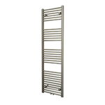 Sanicare design radiator midden aansluiting recht 160 x 60 cm inox-look SW420031