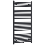 Best Design Zwart Zero radiator recht model 1200x600mm SW369957