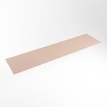 Mondiaz TOP 46 Topblad - 190x46x0.9cm - geschikt voor afdekplaat - Solid surface - Rosee SW1017556