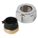 Plieger adapter voor onderblok 15mm chroom 3024110