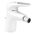 GROHE Eurostyle New 1 gats bidetkraan S size met waste wit SW28943