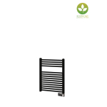 Plieger Palermo-EL III/Fischio elektrische designradiator horizontaal 688x550mm 300W mat zwart SW224585