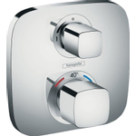 Hansgrohe Ecostat E afbouwdeel voor inbouwkraan thermostatish met 1 stopkraan voor 1 douchefunctie chroom 0451564