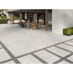 STN Ceramica Flax Terrastegel - 59.5X120cm - 20mm - gerectificeerd - licht grijs SW890820