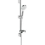 Hansgrohe Crometta vario doucheset 65cm met zeepschaal wit chroom SW73216