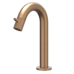 IVY Concord Fonteinkraan - gebogen - opbouw - laag - RVS316 - geborsteld mat koper PVD SW1031219