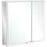 Villeroy & Boch My view spiegelkast 80x75cm 2 deuren 3 contactdoos LED SW641561