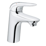 GROHE Wave New waterbesparende wastafelkraan M size ES met push open garnituur chroom SW87119