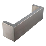 BRAUER Meubelgreep opbouw model E 128 mm aluminium SW27989