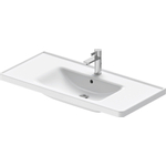 Duravit D-Neo wastafel met wondergliss 100.5x48x17cm 1 kraangat rechthoek Keramiek Wit SW640531