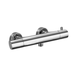 Paffoni Light Douche thermostaatkraan waterbesparend opbouw met temperatuurbegrenzing Chroom SW115601