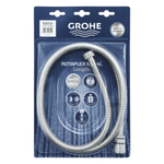 GROHE Rotaflex metal longlife twistfree doucheslang metaal 1/2x150cm chroom 0445553