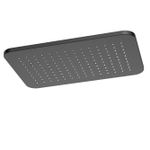 Hotbath Gal Hoofddouche Rechthoek 27 x 40 cm Geborsteld Gunmetal PVD SW656194