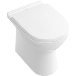 Villeroy en Boch O.novo staand bidet met overloop 1 kraangat ceramic+ wit 0124161