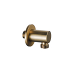 Fortifura Calvi wandaansluitbocht - rozet rond - Geborsteld Messing PVD (Goud) SW1183046