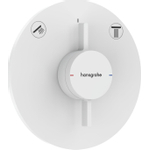 Hansgrohe Duoturn S inbouwkraan voor 2 functies mat wit SW918493
