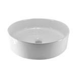 Wiesbaden Link waskom rond 40x12 cm keramiek glans wit SW373885