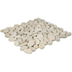 The Mosaic Factory Natural Stone mozaïektegel - 30.5x30cm - wand en vloertegel - Organisch - Rivier steen Ivory Mat SW66204