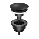 INK Afvoerplug always open Mat zwart SW352220