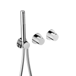 Hotbath Ace Afbouwdeel - voor inbouwthermostaat - 2-weg - omstel - handdouche - doucheslang - Chroom SW1117621