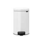 Brabantia NewIcon Pedaalemmer - 12 liter - kunststof binnenemmer - wit SW767519