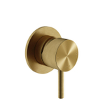 Hotbath Archie Inbouw douche mengkraan BBP Geborsteld Messing PVD SW798882