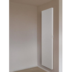 Vasco E-PANEL elektrische Design radiator 60x200cm 1750watt Staal Cream White SW481495