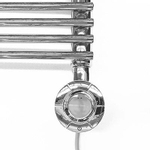 Instamat Luxe Ronde Digitale Thermostaat Chroom Losse Verkoop SW699644