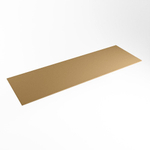 Mondiaz TOP 51 Topblad - 160x51x0.9cm - geschikt voor afdekplaat - Solid surface - Oro SW1017896