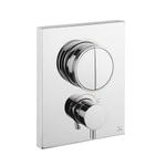 Crosswater Crossbox inbouw douchekraan thermostatisch 2 functies inclusief inbouwdeel chroom SW815958