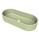 Arcqua Case waskom - ovaal - 60x26cm - mat pastel groen SW1209125