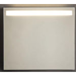 Adema Squared 2.0 badkamerspiegel - 80x70cm - incl. bovenverlichting - LED - sensor schakelaar SW647632