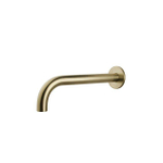 Wiesbaden Uitloop rond 30 cm 1/2'' geborsteld messing SW373440