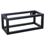 Differnz Handdoekrek Voor fontein 37.5 x 18.5 cm powder coated steel zwart SW705398