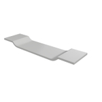 Crosstone by Arcqua Solid Surface badbrug 80x20cm mat wit SW486537