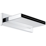 Wiesbaden Baduitloop waterval ABS 24,5 cm chroom SW373858